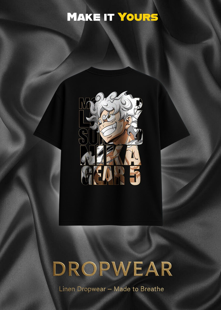 Comfy drop shoulder t-shirt to made out stand